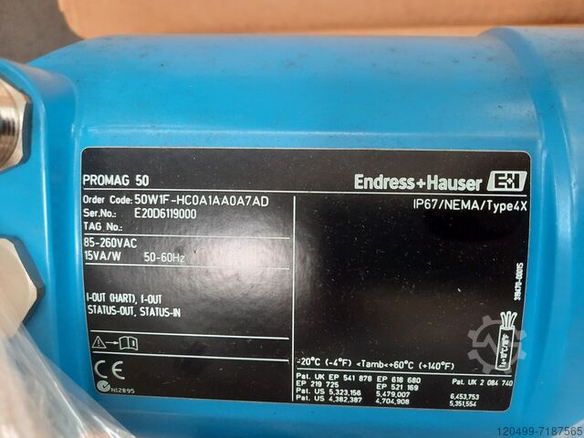 Endress+Hauser Promag50 50W1F-HC0A1AA0A7AD