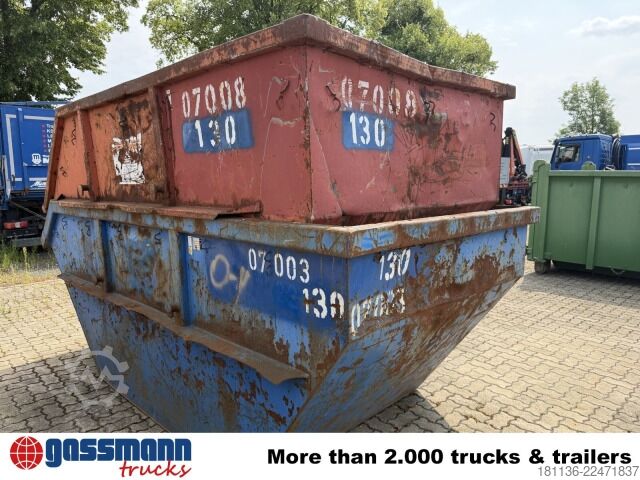 Kampós konténer  Absetzcontainer ca. 7m³