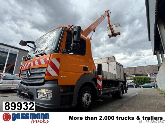 Speciális rendeltetésű teherautó Mercedes-Benz Atego 918 L 4x2, Blumenbecker Hubarbeitsbühne