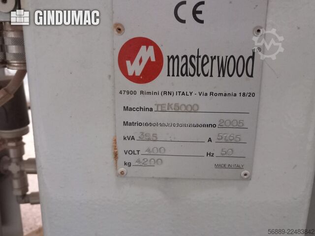 MASTERWOOD TEKNOMAT 5000 MASTERWOOD TEKNOMAT 5000