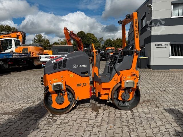 Одно-барабанний каток HAMM HD12i VO VIO Oszillation Tandemwalze TOP
