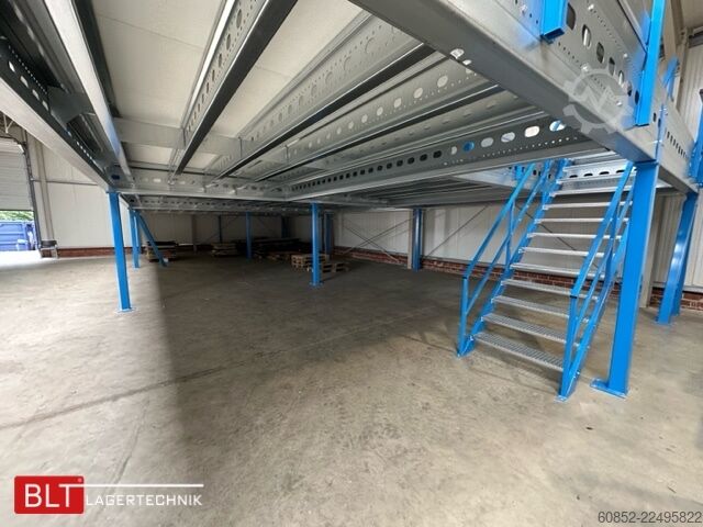 платформа зберігання 10x15m Lagerbühne , Belastung : 500kg/qm Unterkante: 3,0m , ca. 150qm Systembühne