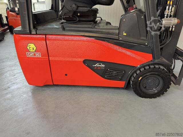 E 16 L - 386 / 02 Evo * Atex EX * Proplan 2G / Z1 * ¡¡Batería NUEVA!! LINDE E 16 L - 386 / 02 Evo * Atex EX * Proplan 2G / Z1 * NEW battery !!