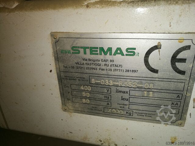 Amoladora de cantos STEMAS Lev.P i Lev.P.A
