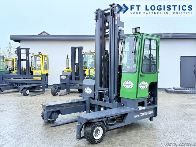 štvorcestný vysokozdvižný vozík Combilift C4000 TRIPLEX 6900 GAS FREE LIFT CABIN
