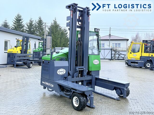 štvorcestný vysokozdvižný vozík Combilift C4000 TRIPLEX 6900 GAS FREE LIFT CABIN