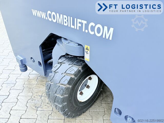 štvorcestný vysokozdvižný vozík Combilift C4000 TRIPLEX 6900 GAS FREE LIFT CABIN