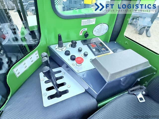 štvorcestný vysokozdvižný vozík Combilift C4000 TRIPLEX 6900 GAS FREE LIFT CABIN