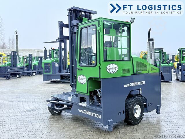 štvorcestný vysokozdvižný vozík Combilift C4000 TRIPLEX 6900 GAS FREE LIFT CABIN
