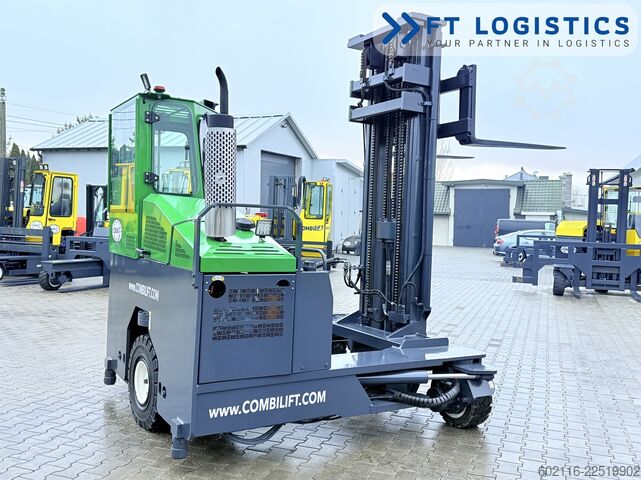 štvorcestný vysokozdvižný vozík Combilift C4000 TRIPLEX 6900 GAS FREE LIFT CABIN