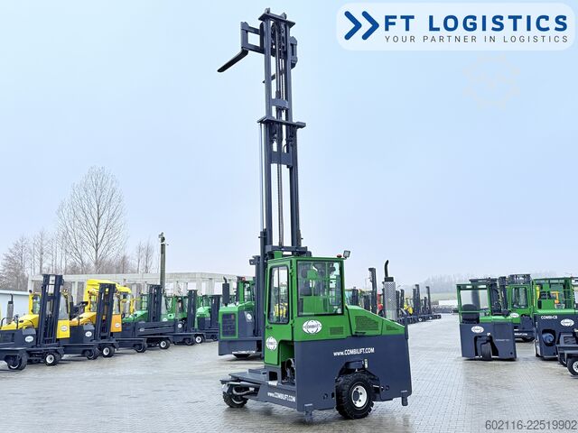 štvorcestný vysokozdvižný vozík Combilift C4000 TRIPLEX 6900 GAS FREE LIFT CABIN