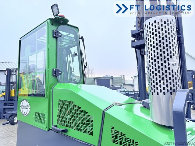 štvorcestný vysokozdvižný vozík Combilift C4000 TRIPLEX 6900 GAS FREE LIFT CABIN