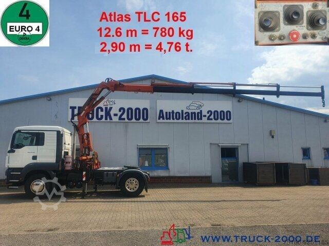 MAN TGS 18.360 Atlas Kran TLC 165.2E 12.6 m = 780 kg