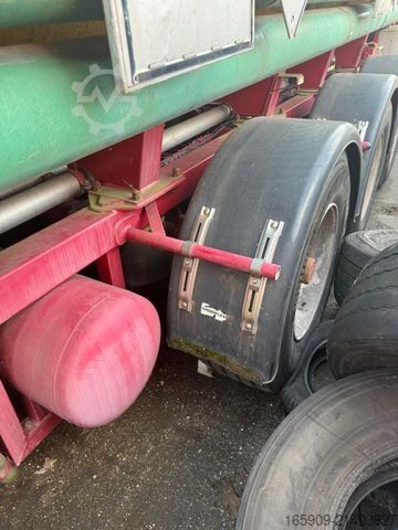Semirremolque cisterna SCHRADER D/NRW/0341, Edelstahl 5 x 5000Liter