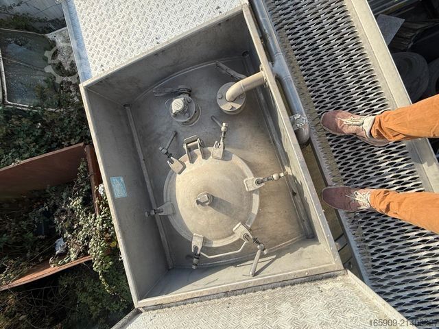 Semirremolque cisterna SCHRADER D/NRW/0341, Edelstahl 5 x 5000Liter
