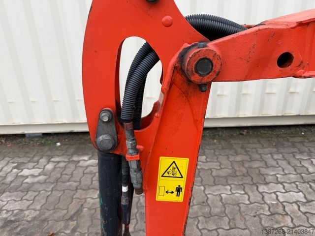 Miniexcavadora KUBOTA KX016-4 / 2020 BJ / 1.142 Stunden / 2 x Löffel