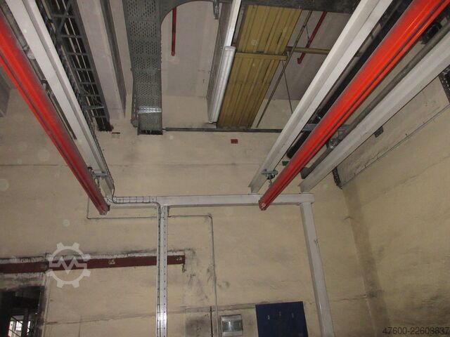 Krāna nojume Krāns Iekštelpu celtnis Krāna skrejceļš Krāna skrejceļš Demag Portalkran KBK2 + Saugheber 50KG Vacuumpumpe 50KG  + Stahlbau 9,3x3m