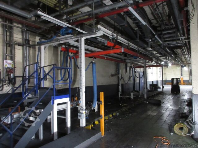 Žerjav nadstrešek Žerjav Notranji žerjav Žerjavska steza Demag Portalkran KBK2 + Saugheber 2x50KG Vacuumpumpe 2x 50KG  + Stahlbau 18,2x3m