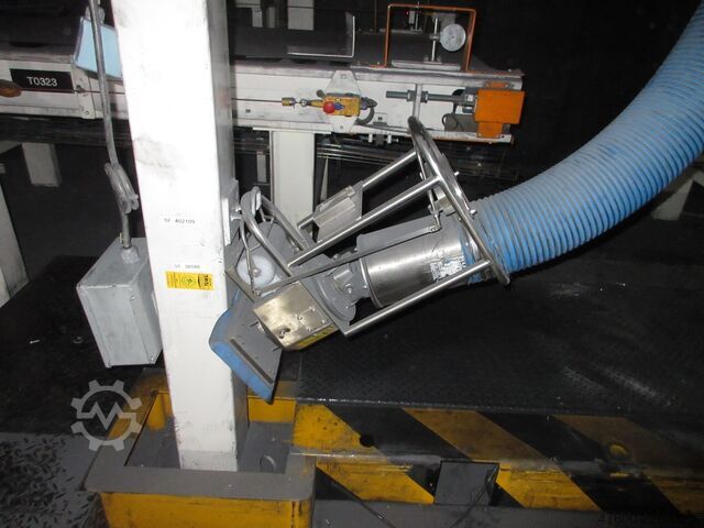 Žerjav nadstrešek Žerjav Notranji žerjav Žerjavska steza Demag Portalkran KBK2 + Saugheber 2x50KG Vacuumpumpe 2x 50KG  + Stahlbau 18,2x3m