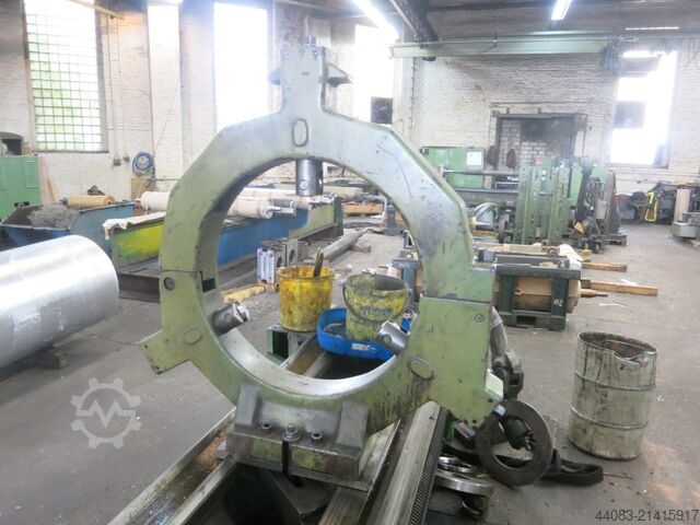 Miðstöð rennibekkur og snælda rennibekkur WOHLENBERG W 45