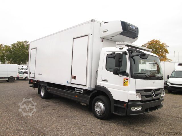 Camión frigorífico MERCEDES-BENZ Atego 1218*2xCarrier Kühlkoffer 6.60m*Euro5*LBW*
