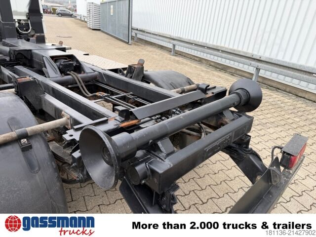 Camión portacontenedores de gancho Mitsubishi Canter Fuso 7C18 4x2, City-Abroller