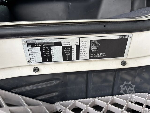 Standard tractor Scania R410 Highline / Retarder / Automatic