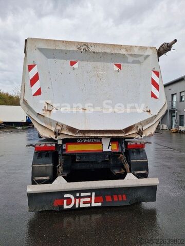 Semirremolque volquete SCHWARZMÜLLER Stahlmulde HARDOX 28 m³