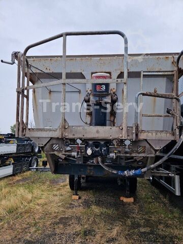Semirremolque volquete SCHWARZMÜLLER Stahlmulde HARDOX 28 m³