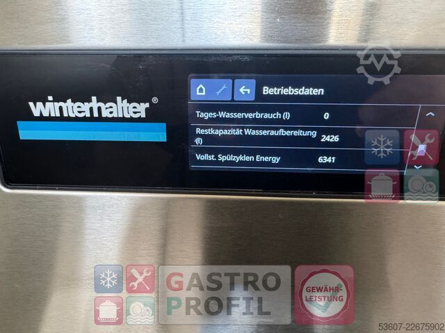 Huvidspolmaskin Winterhalter Typ PT-L Energy Plus.