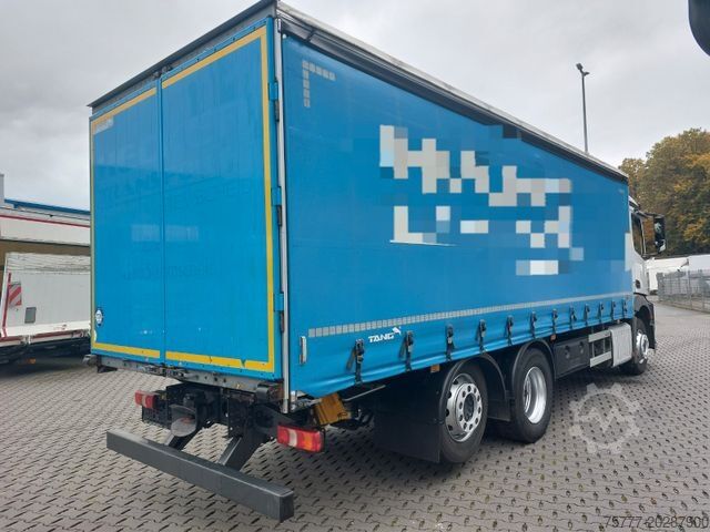 Camión plataforma con toldo MERCEDES-BENZ 2543 Antos- Edscha- Portal- TOP