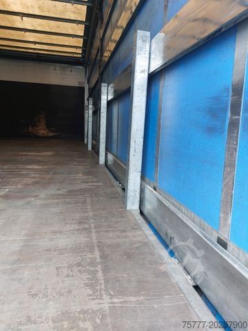 Camión plataforma con toldo MERCEDES-BENZ 2543 Antos- Edscha- Portal- TOP