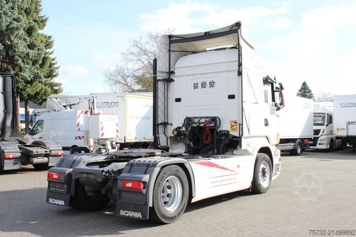 Standard dragbil Scania R 450 Retarder   Standklima   2 Tanks   Navi