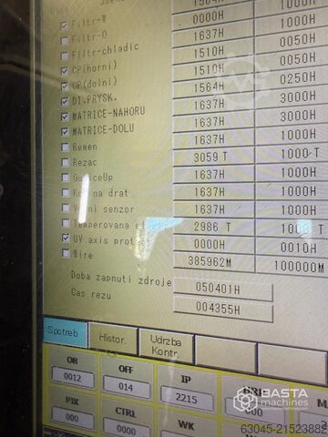 Sodick SL400G (2015) máquina de corte por fio (apenas 4.355 horas!) Sodick SL400G