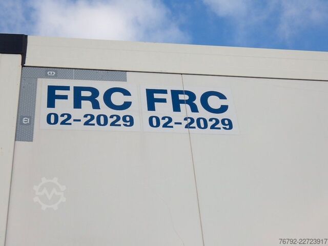 Reefer semitrailer KRONE SDR 27 Multitemp/Trennw./Thermo-King/Alcoa/Lifta