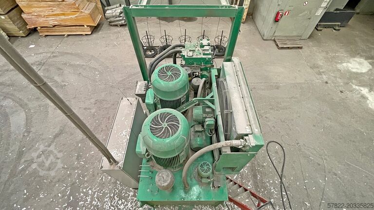 Komplette Ballenpressen Linie 140 t mit Fördertechnik und Drahtzugstationen Bollegraaf Baler HBC 140 with conveyor Typ HBT 1216/1800 * 23