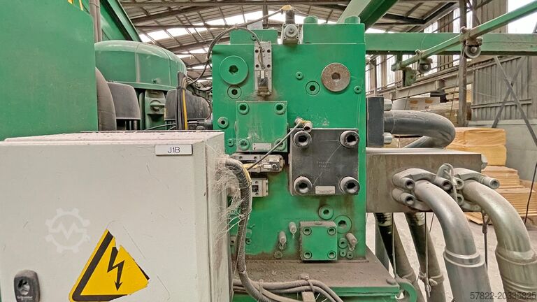 Komplette Ballenpressen Linie 140 t mit Fördertechnik und Drahtzugstationen Bollegraaf Baler HBC 140 with conveyor Typ HBT 1216/1800 * 23
