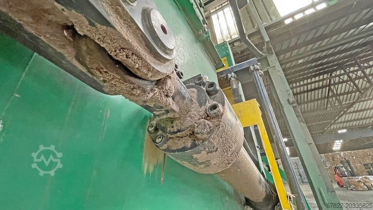 Komplette Ballenpressen Linie 140 t mit Fördertechnik und Drahtzugstationen Bollegraaf Baler HBC 140 with conveyor Typ HBT 1216/1800 * 23