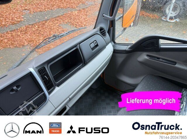 Savitarnos furgonas MITSUBISHI 3C15 Hinterkipper + Box Klima,AHK 3,5t,Diff.-Sp.