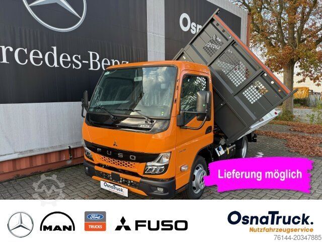 Savitarnos furgonas FUSO 3S15 Dreiseitenkipper Klima,Diff-Sperre,AHK 3,5t