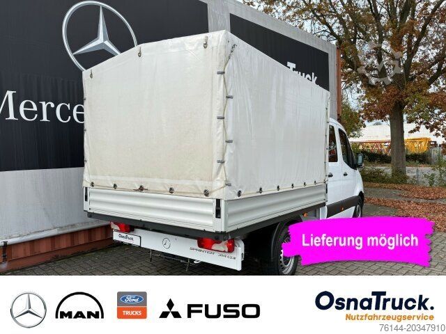 Camion bâché MERCEDES-BENZ Sprinter 314 CDI DOKA Klima,MBUX,Tempomat