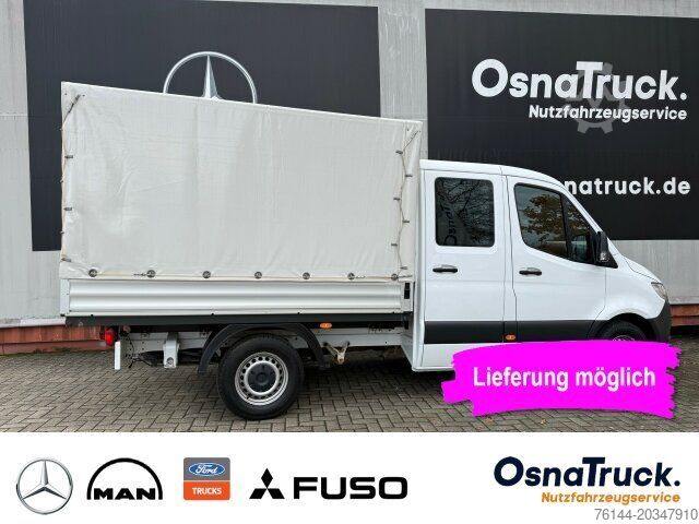 Camion bâché MERCEDES-BENZ Sprinter 314 CDI DOKA Klima,MBUX,Tempomat
