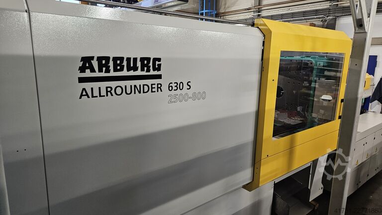 Máquina de moldeo por inyección Arburg Allrounder 630 S 2500-800