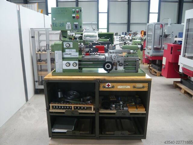 Strung paralel Weiler Primus Tischdrehmaschine