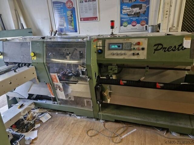 Samdle stitcher Muller Martini presto