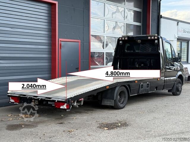Furgone trasportatore di auto MERCEDES-BENZ Sprinter 519 CDI Klima NAVI Tempomat 4,8m Rampen