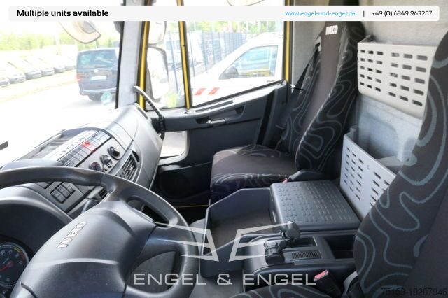 شاحنة صندوقية iveco EuroCargo ML 75 E 16 P LBW LUFT AUTOMATIK COC EURO-5