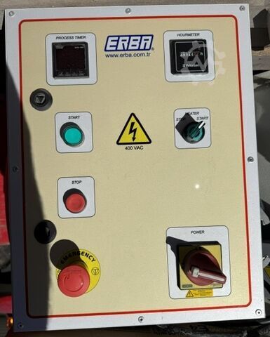 Vibrationsafslibningsmaskine Erba EK40 Fan