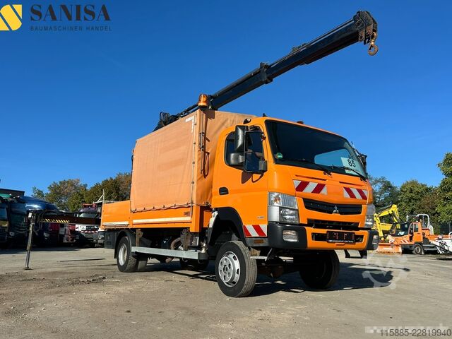 самосвал-фургон Mitsubishi Fuso Canter6C18/KranHIAB/4x4Allrad/Klima