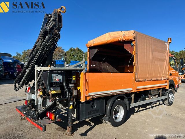 самосвал-фургон Mitsubishi Fuso Canter6C18/KranHIAB/4x4Allrad/Klima